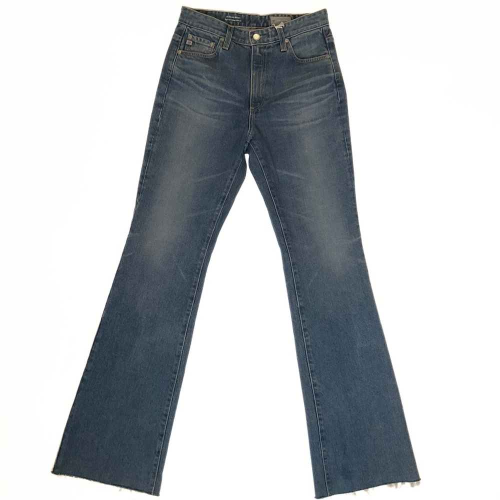 AG High Rise Vintage Bootcut Jeans Womens 28R Full Motion Denim Shape Retention